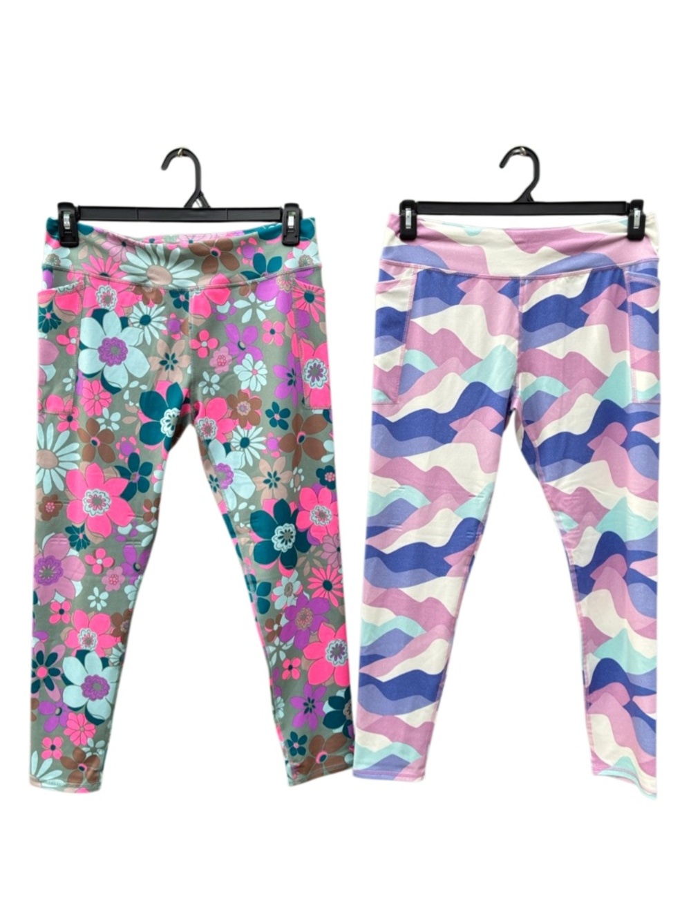 Girls Core Active Athletic Leggings Pants 2-Pack Size XL Plus